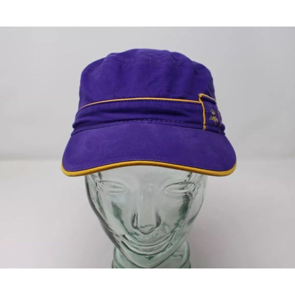 Reebok Minnesota Vikings‎ Hat Womens Cadet Army Style Adjustable Purple
